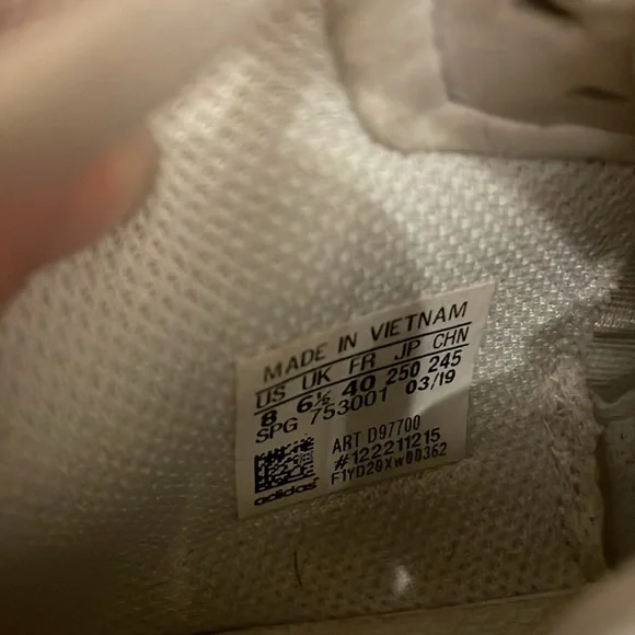 Adidas - Crazyflight Team White Gum Volleyball - Sz 8 - Picture 6 of 6